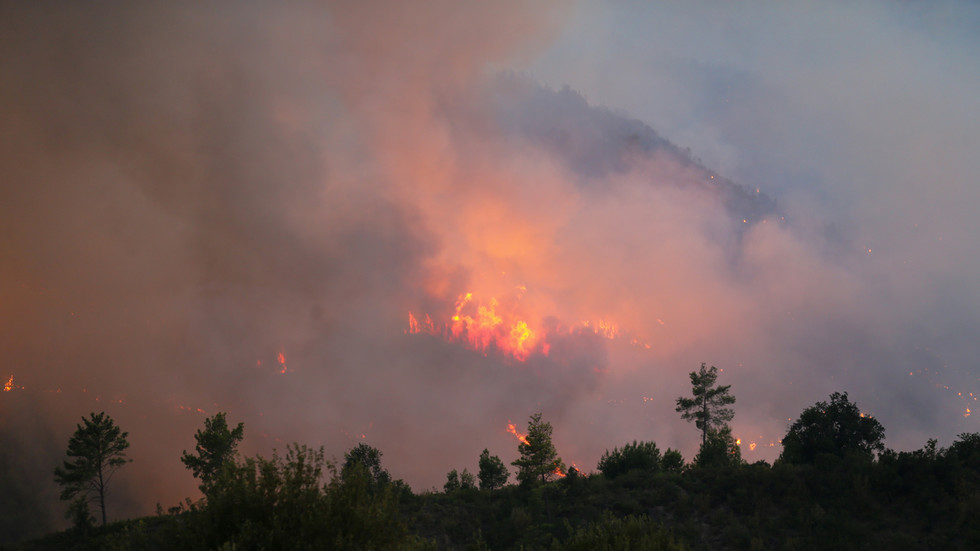 Hundreds evacuated amid massive blaze in Türkiye’s Antalya (VIDEOS) — ApsnyNews World News
