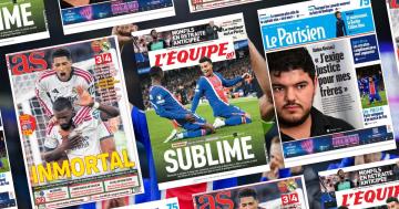 la presse européenne conquise par le PSG, malgré la pression mancunienne