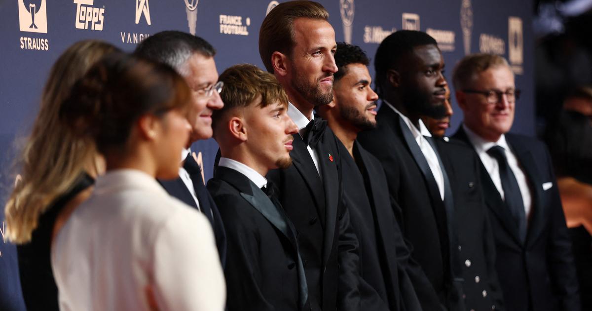 Harry Kane couronné, Mbappé dauphin, le PSG mis à l’honneur… les images fortes de la cérémonie à Londres